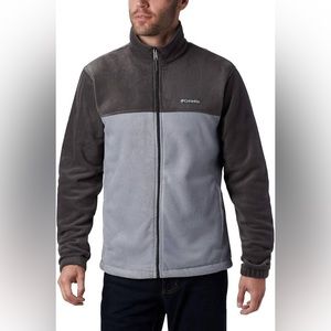 Columbia Men's Steens Mountain 2.0 Full Zip Fleece Jacket Gray